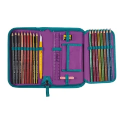 DerDieDas ErgoFlex Exklusiv Superflash - FAIRY FLOWER - Schulranzen-Set 5-teilig