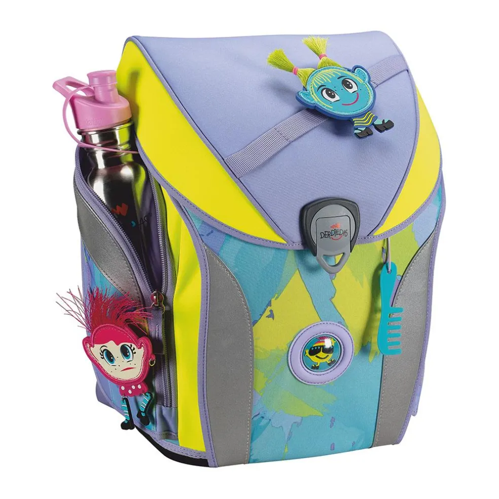 DerDieDas ErgoFlex MAX - HIPPIE HAIR - Schulranzen-Set 5-teilig