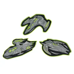 DerDieDas ErgoFlex MAX SUPERFLASH Set 5-tlg. - NEON FIGHTER
