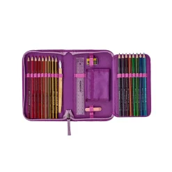 DerDieDas ErgoFlex Set 5-tlg. - PURPLE DOTS