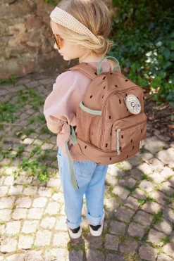 Lässig Mini Backpack Happy Prints Karamell