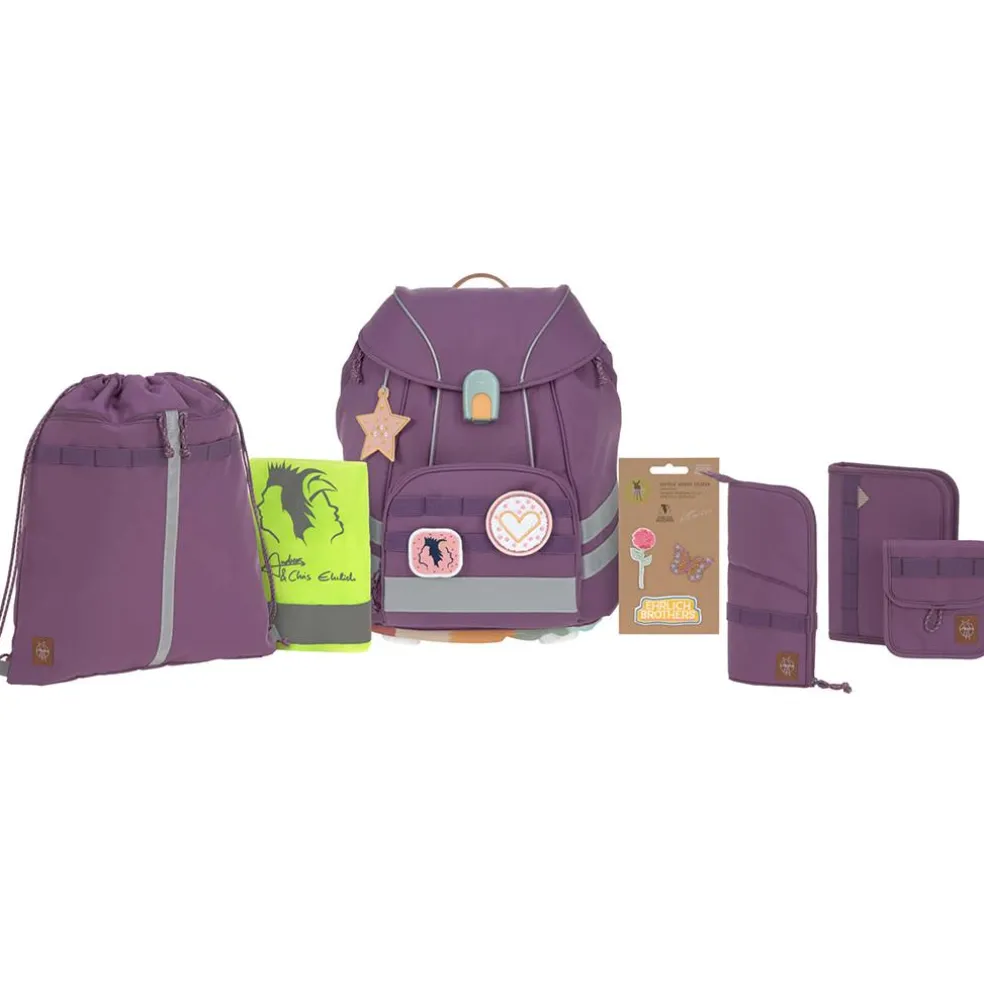 Lässig School Set Flexy Unique purple Ehrlich Brothers