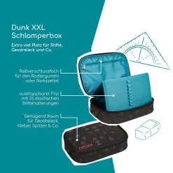 NEOXX DUNK Schlamperbox Splash in black