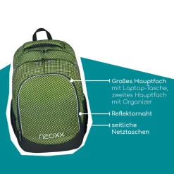NEOXX Fly Schulrucksack All about Neon