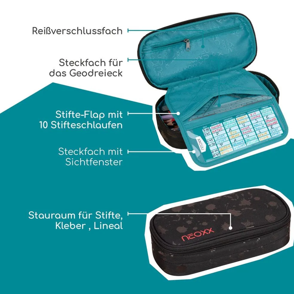 NEOXX JUMP Schlamperbox Splash in black