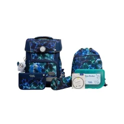 School-Mood Schulranzenset Champion Pro Felix (Wolf)