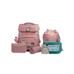 School-Mood Schulranzenset Champion Maxx Pro Rainbow