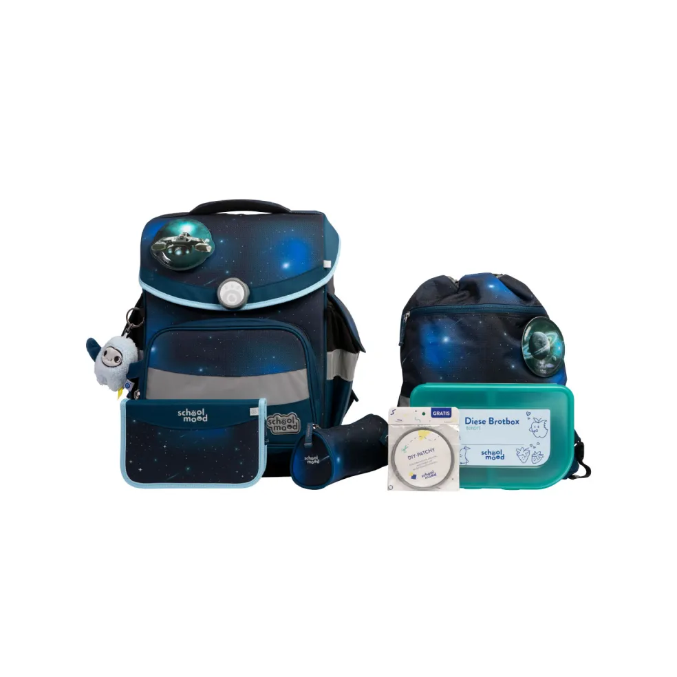 School-Mood Schulranzenset Timeless Pro Moritz (Weltall)