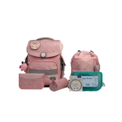 School-Mood Schulranzenset Timeless Pro Rainbow
