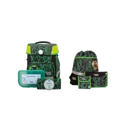 School-Mood Schulranzenset Champion Maxx Linus (Panther)