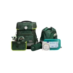 School-Mood Schulranzenset Champion Pro Daniel (Dinosaurier)