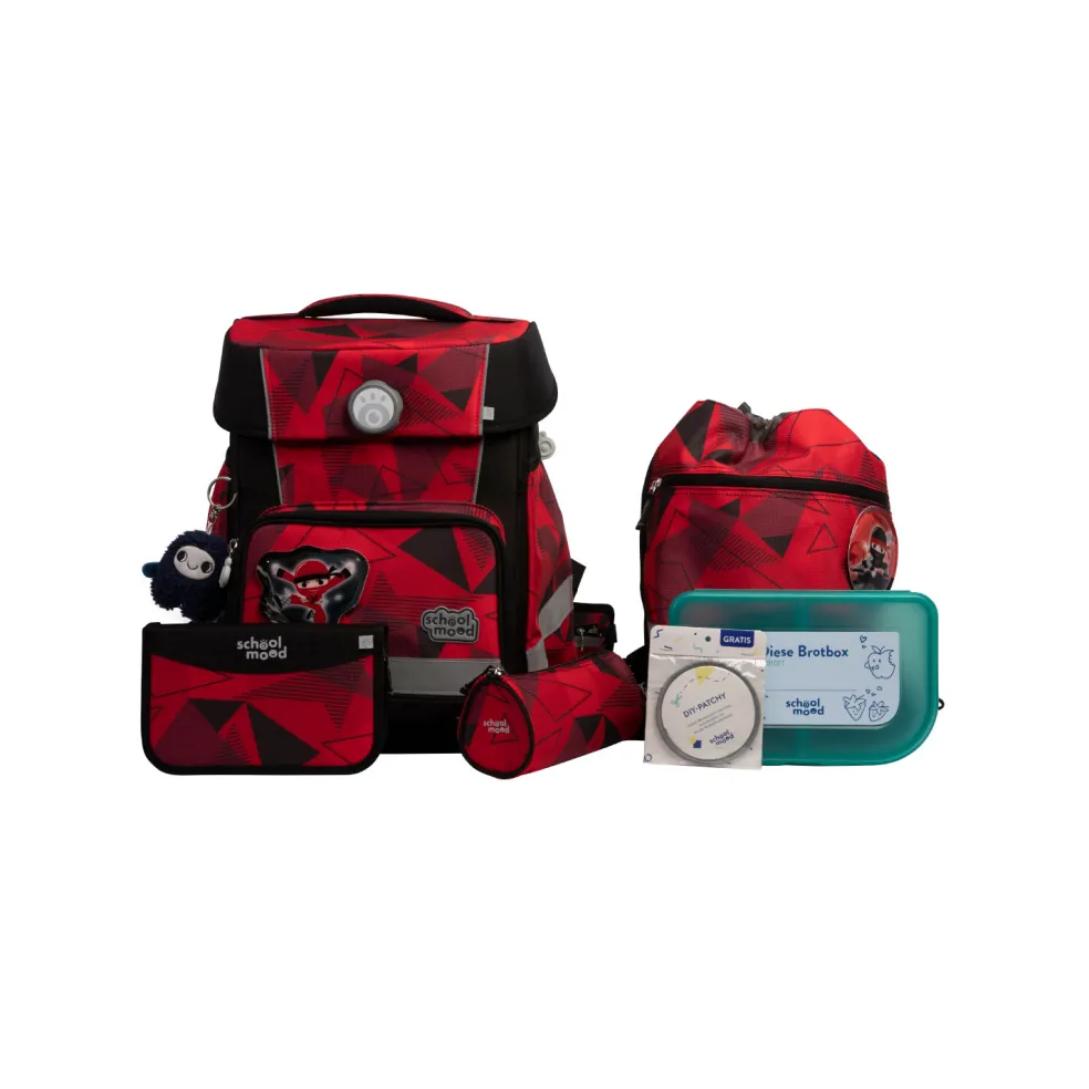 School-Mood Schulranzenset Champion Maxx Pro Kai (Ninja)