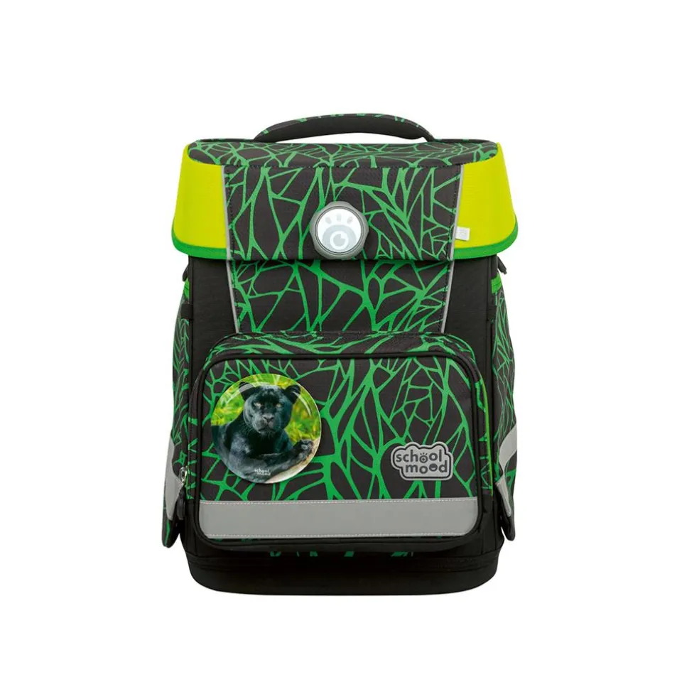 School-Mood Schulranzenset Champion Maxx Linus (Panther)