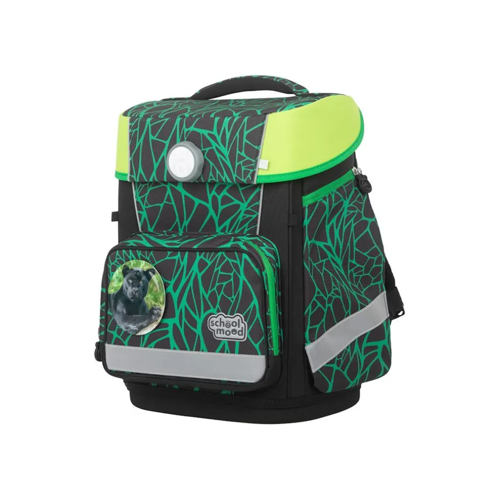 School-Mood Schulranzenset Champion Maxx Linus (Panther)