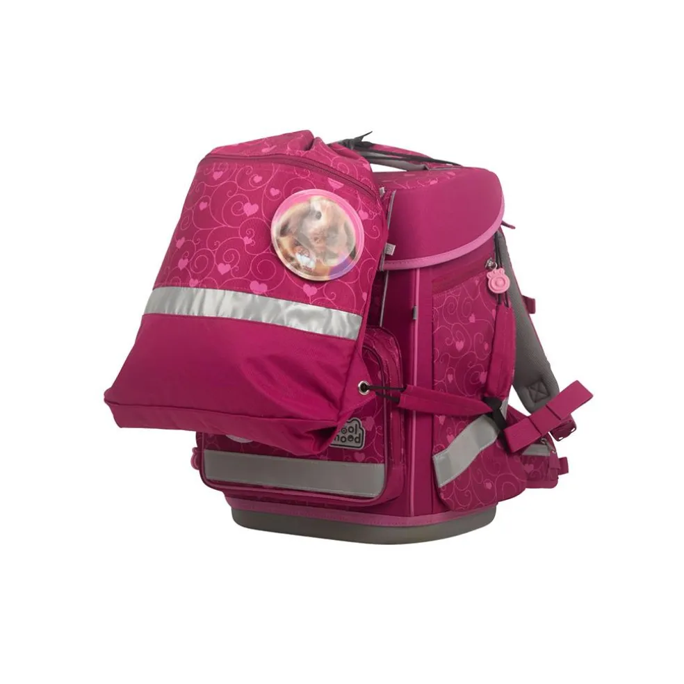 School-Mood Schulranzenset Champion Maxx Hannah (Hase)