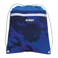 Scout Alpha DIN - BLUE POLICE - Schulranzen-Set 4-teilig