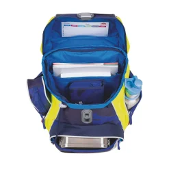 Scout Alpha DIN - BLUE POLICE - Schulranzen-Set 4-teilig