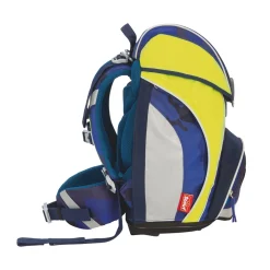 Scout Alpha DIN - BLUE POLICE - Schulranzen-Set 4-teilig