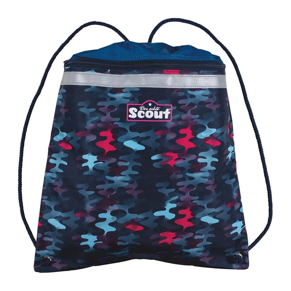 Scout Alpha DIN - MAGIC SEA - Schulranzen-Set 4-teilig