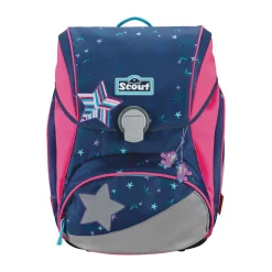Scout Alpha DIN - PRETTY STAR - Schulranzen-Set 4-teilig