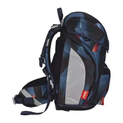 Scout Alpha Exklusiv LED - GRAVITY - Schulranzen-Set 4-teilig