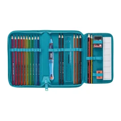 Scout Alpha Exklusiv LED - HEAVEN - Schulranzen-Set 4-teilig