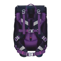 Scout Alpha Exklusiv Safety Light - SPOOKY STARLIGHT - Schulranzen-Set 5-teilig