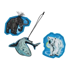 Scout Alpha Exklusiv Safety Light - POLAR BLUE - Schulranzen-Set 5-teilig