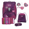 Scout Alpha Exklusiv Superflash - LOVELY - Schulranzen-Set 4-teilig