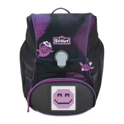 Scout Alpha Set Movie Star - PINK PIXEL - Schulranzen-Set 5-teilig