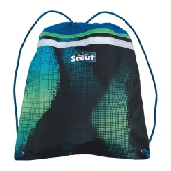 Scout Alpha Set Movie Star - BLUE PIXEL - Schulranzen-Set 5-teilig