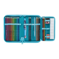 Scout Genius DIN - WATER LILY - Schulranzen-Set 4-teilig