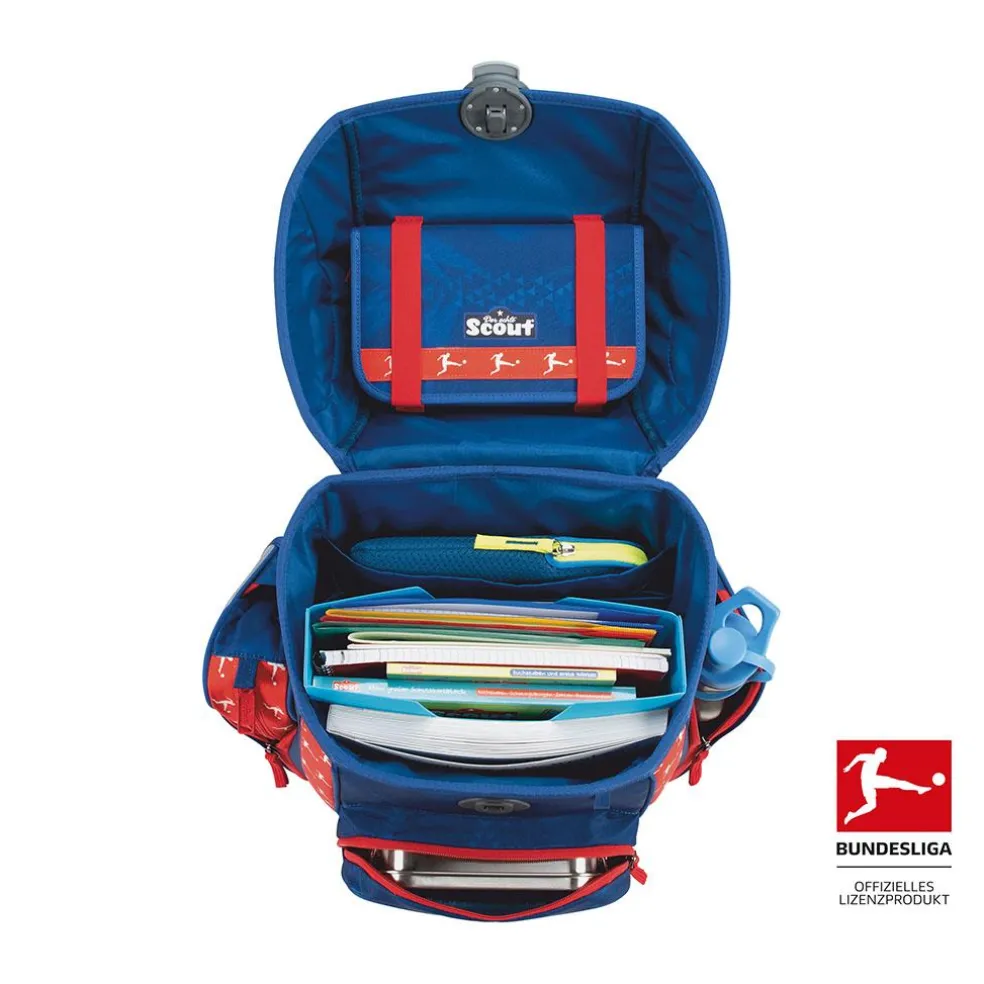 Scout Genius Exklusiv - BUNDESLIGA - Schulranzen-Set 4-teilig