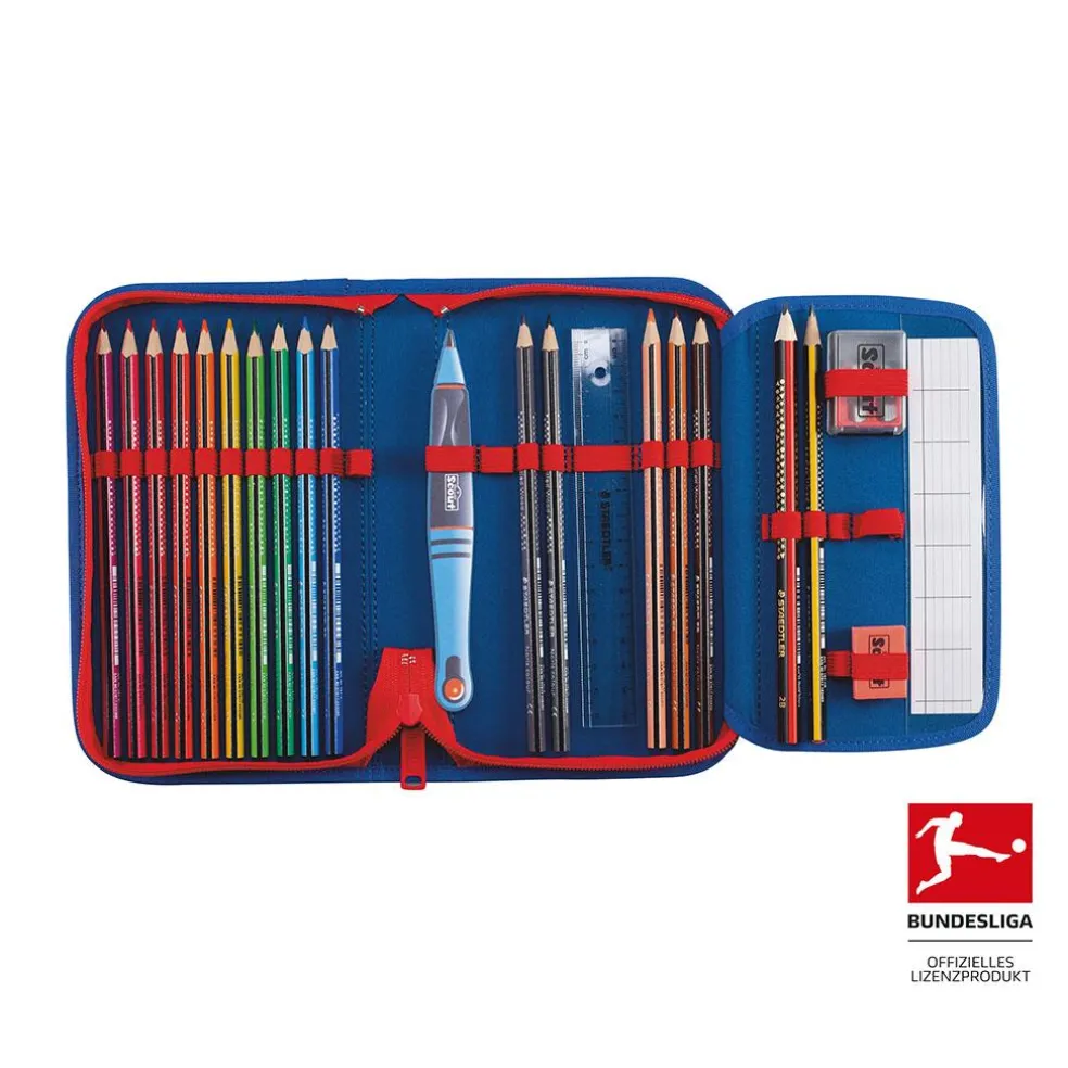 Scout Genius Exklusiv - BUNDESLIGA - Schulranzen-Set 4-teilig