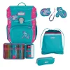 Scout Neo Exklusiv Superflash Extreme - UNICORN - Schulranzen-Set 4-teilig