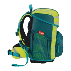 Scout Neo Exklusiv Superflash Extreme - LIZARD - Schulranzen-Set 4-teilig