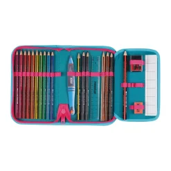 Scout Neo Exklusiv Superflash Extreme - UNICORN - Schulranzen-Set 4-teilig