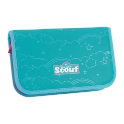 Scout Neo Exklusiv Superflash Extreme - UNICORN - Schulranzen-Set 4-teilig