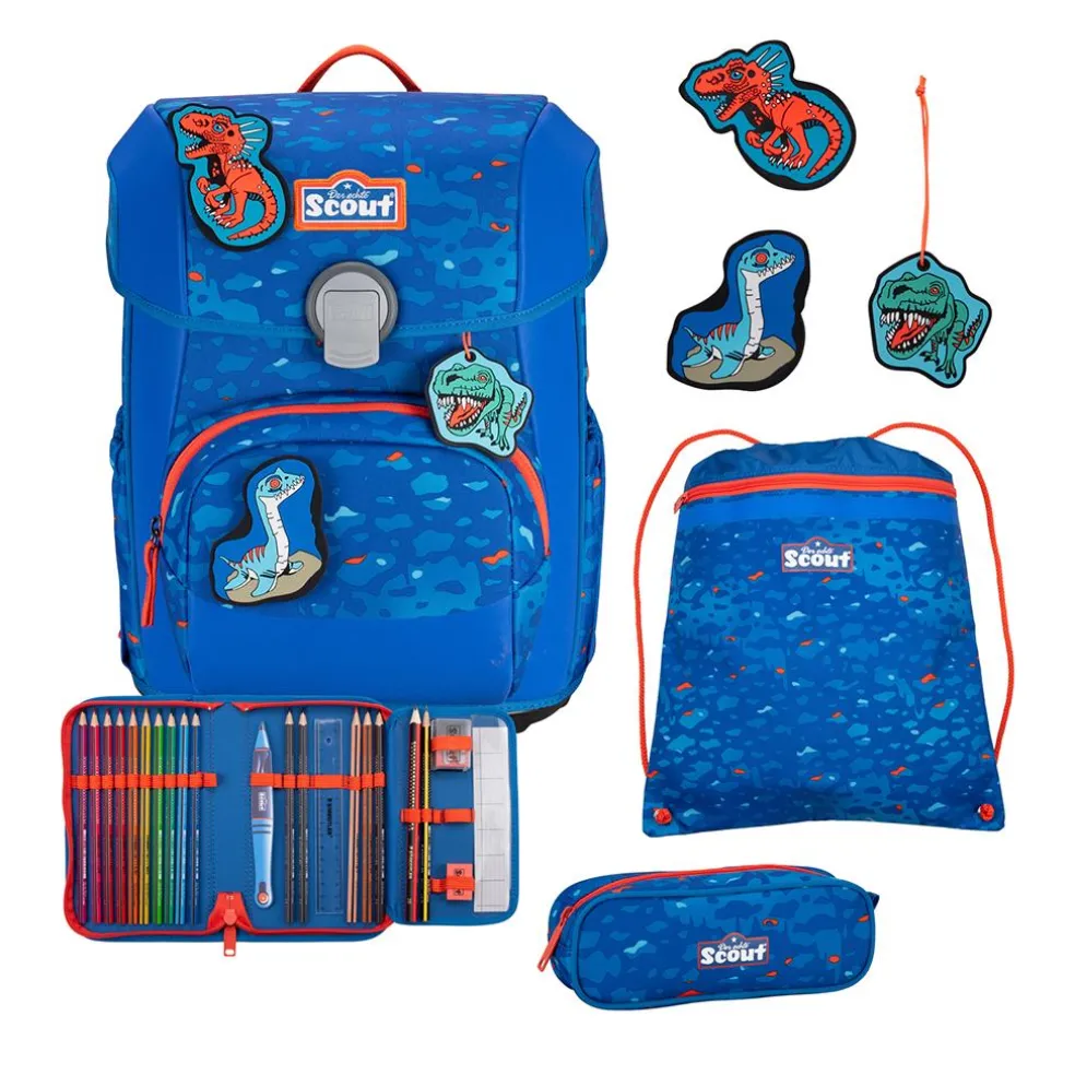 Scout Neo Set Superflash 4-tlg. - BLUE DINO