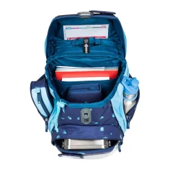 Scout Schulranzen Alpha LED - PEGASUS - Set 4-tlg.