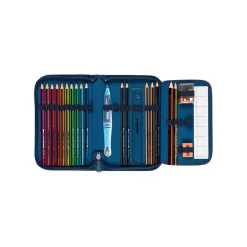 Scout Schulranzen Alpha LED - PEGASUS - Set 4-tlg.