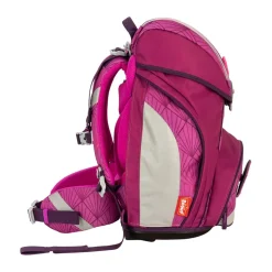 Scout Schulranzen Alpha Safety Light - DIAMOND PRINCESS - Set 4-tlg.