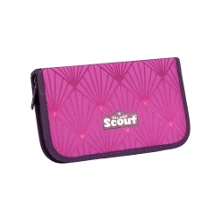 Scout Schulranzen Alpha Safety Light - DIAMOND PRINCESS - Set 4-tlg.