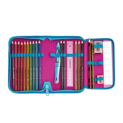 Scout Schulranzen Genius - BLUE STAR - Set 4-tlg.