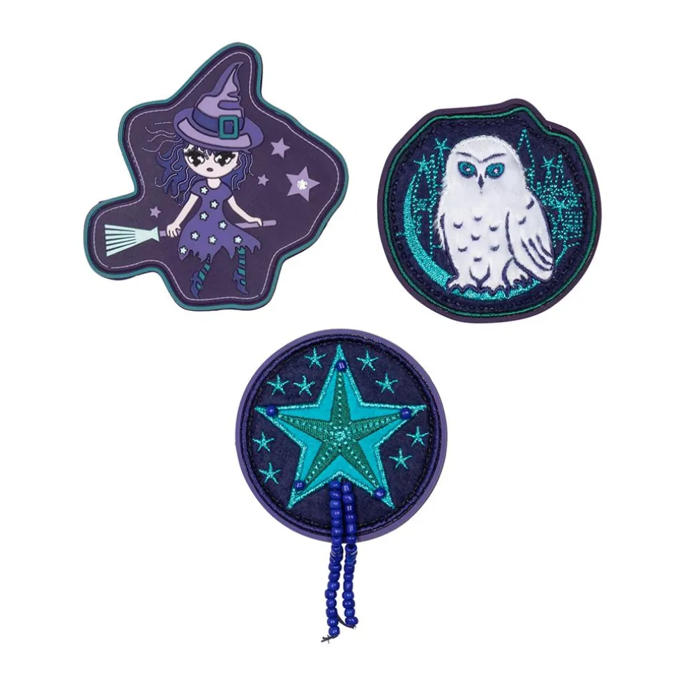 Scout Schulranzen Sunny II Superflash - PURPLE MAGIC - Set 4-tlg.