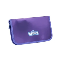 Scout Schulranzen Sunny II Superflash - PURPLE MAGIC - Set 4-tlg.