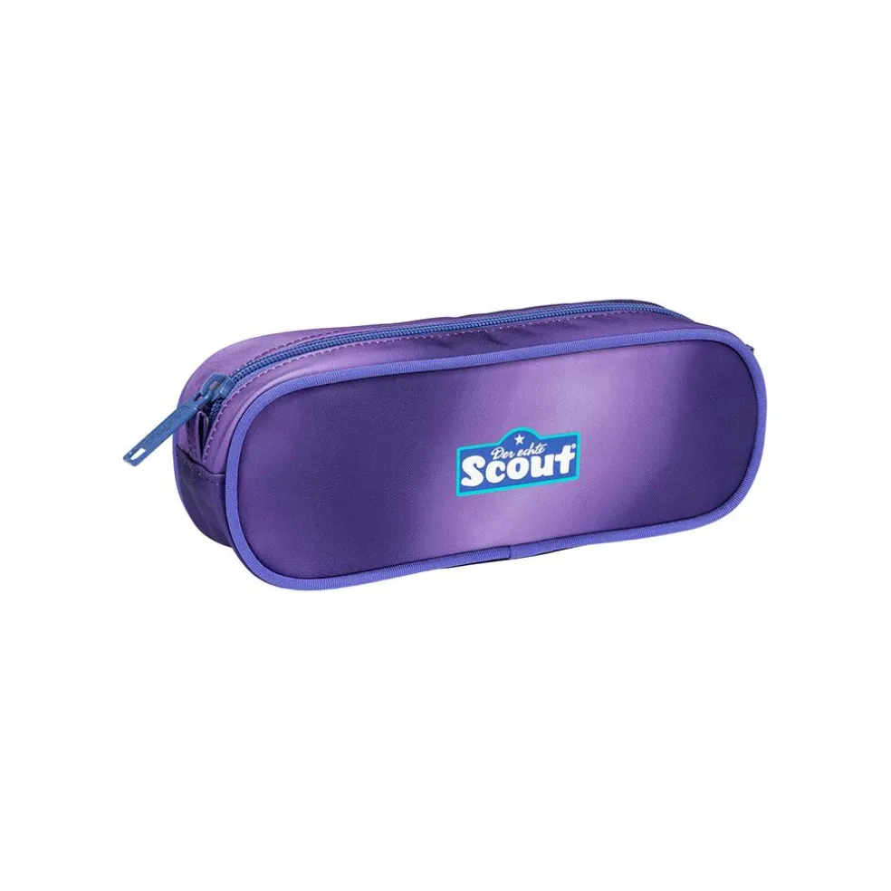 Scout Schulranzen Sunny II Superflash - PURPLE MAGIC - Set 4-tlg.