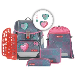 Step by Step 2in1 Plus Set, 6-teilig - GLITTER HEART HAZLE