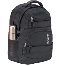 Wave Rucksack Set 2-tlg. Infinity - BLACK