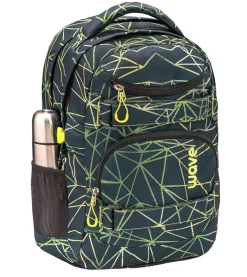 Wave Rucksack Set 2-tlg. Infinity - STRIPES GREEN
